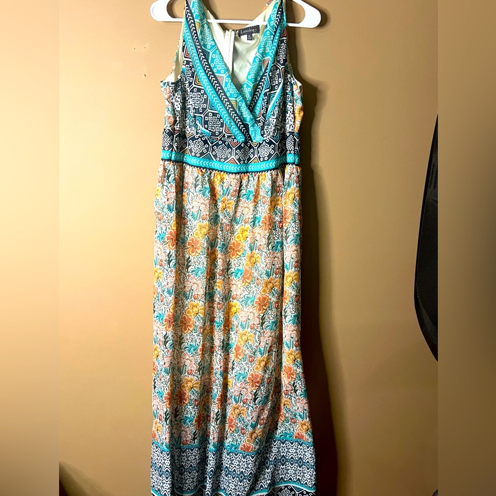 LUXOLGY Maxi Dress - Multicolor